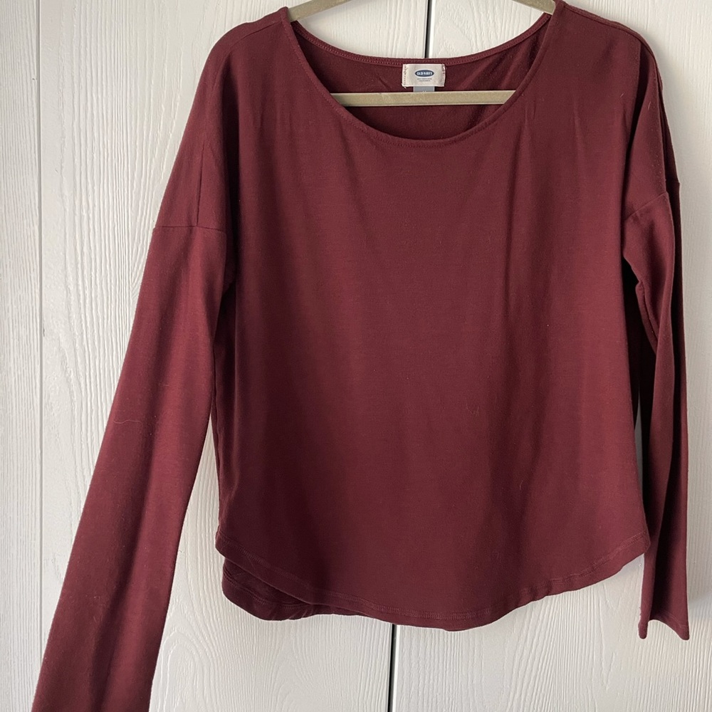 Casual long sleeve top